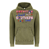 Vintage Olive American heart southern soul Vintage Hoodie - texasbilliewilder