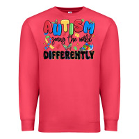 Cardinal autism seeing the world differently Premium Sweatshirt - MaliasSmallBusiness