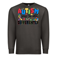 Smoke autism seeing the world differently Premium Sweatshirt - MaliasSmallBusiness