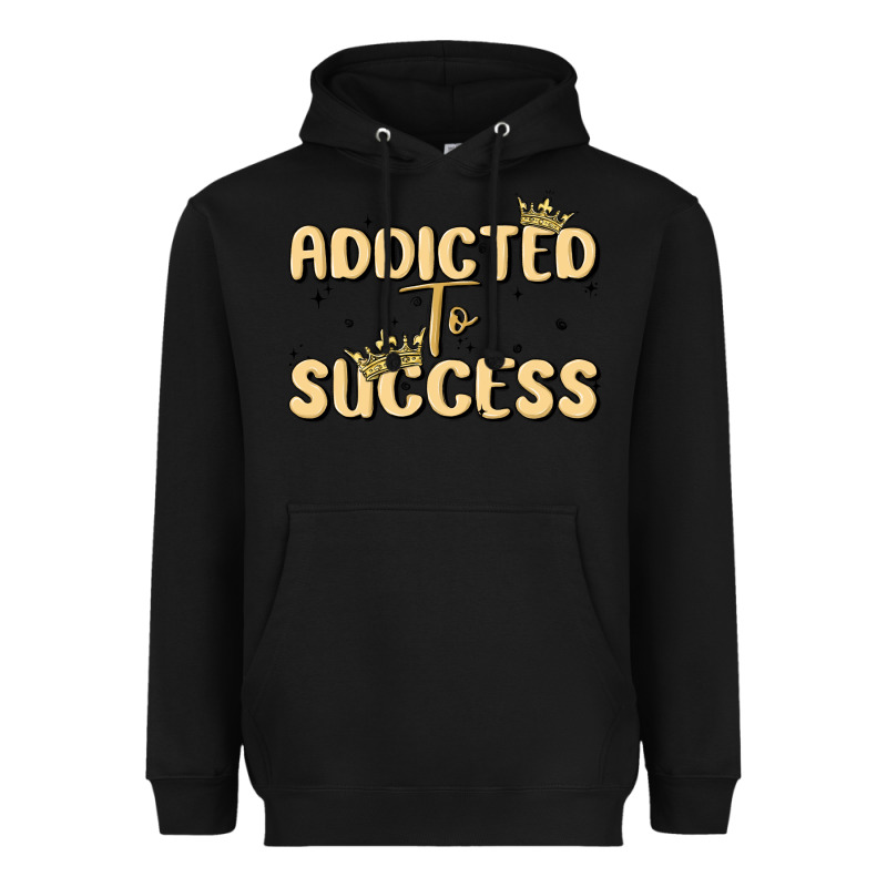 Addicted To Success Heavyweight Hoodie by MaliasSmallBusiness | Teevron