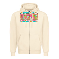 Sandshell hippie and daisys license plate template Zipper Hoodie - Artiststas