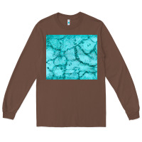 Chestnut turquoise glitter Long Sleeve Tee - JahusDesignShop