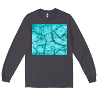 Smoke turquoise glitter Long Sleeve Tee - JahusDesignShop