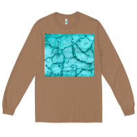 Toasted Coconut turquoise glitter Long Sleeve Tee - JahusDesignShop