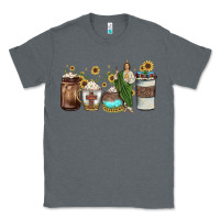 Charcoal Heather san judas coffee Classic Tee - JahusDesignShop