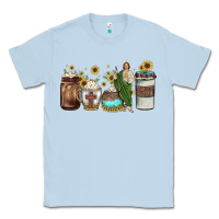 Dusty Blue san judas coffee Classic Tee - JahusDesignShop