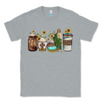 Heather Grey san judas coffee Classic Tee - JahusDesignShop