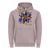 Vintage Zinc American honey with bee Vintage Hoodie - texasbilliewilder
