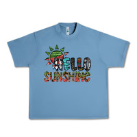 Pebble Blue hello sunshine Urban Heavy Tee - SublimationCraftShop