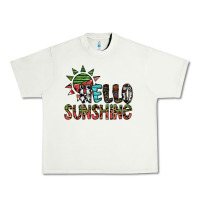 Pistachio hello sunshine Urban Heavy Tee - SublimationCraftShop