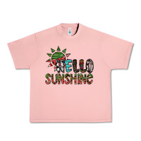 Salmon hello sunshine Urban Heavy Tee - SublimationCraftShop