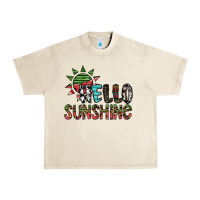 Sandshell hello sunshine Urban Heavy Tee - SublimationCraftShop