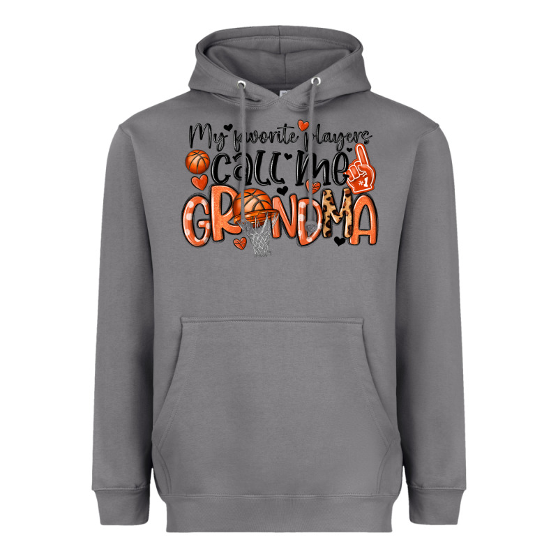 My Favorite Players Call Me Grandma Heavyweight Hoodie by MaliasSmallBusiness | Teevron