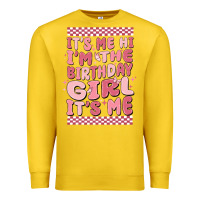 Lemon it's me hi i'm the birthday girl it's me Premium Sweatshirt - MaliasSmallBusiness
