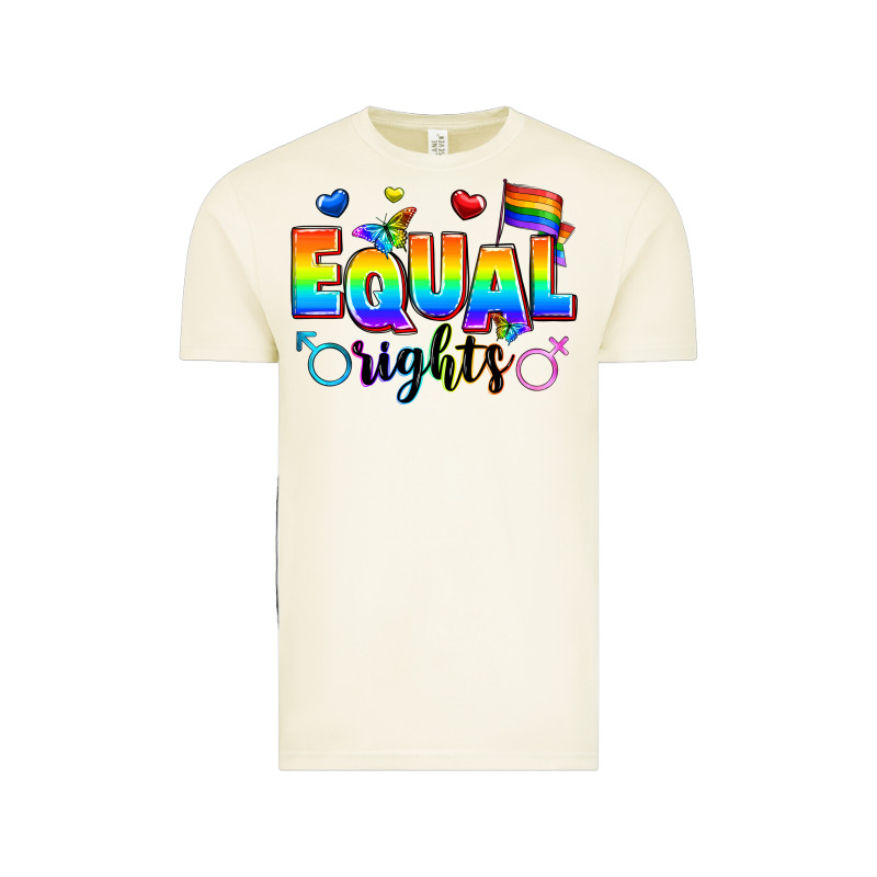 Equal Rights Vintage Tee by Zillion Design Studio | Teevron