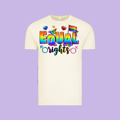 Equal Rights Vintage Tee Designed By Zillion Design Studio
