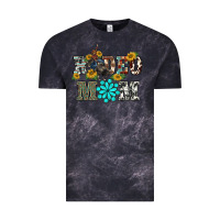 Cloud Black western rodeo bullfighter mom turquoise gemstones  sunflowers Vintage Tee - BarkalooDesign