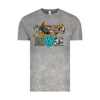 Cloud Rock western rodeo bullfighter mom turquoise gemstones  sunflowers Vintage Tee - BarkalooDesign