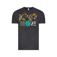 Vintage Black western rodeo bullfighter mom turquoise gemstones  sunflowers Vintage Tee - BarkalooDesign