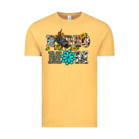 Vintage Mustard western rodeo bullfighter mom turquoise gemstones  sunflowers Vintage Tee - BarkalooDesign