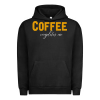 Pigment Black Coffee Completes Me Urban Hoodie - Bettercallsaul
