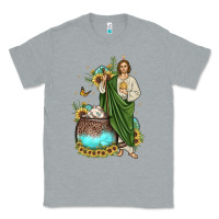 Heather Grey san judas coffee cup sunflower Classic Tee - JahusDesignShop