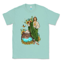 Seafoam san judas coffee cup sunflower Classic Tee - JahusDesignShop