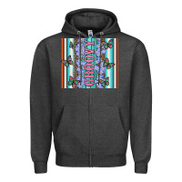 Charcoal Heather groovy with flowers and Butterflies Zipper Hoodie - Artiststas
