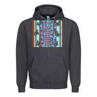 Smoke groovy with flowers and Butterflies Zipper Hoodie - Artiststas