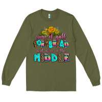 Army Green some of yall cornbread aint done in the middle Long Sleeve Tee - AdoDesignShop