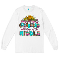 White some of yall cornbread aint done in the middle Long Sleeve Tee - AdoDesignShop