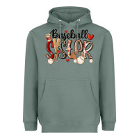 Sage baseball sister Heavyweight Hoodie - MaliasSmallBusiness