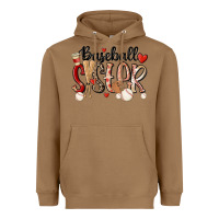 Toasted Coconut baseball sister Heavyweight Hoodie - MaliasSmallBusiness