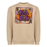 Basketball Nana With Leopard Heavyweight Sweatshirt | Teevron