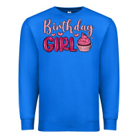True Royal birthday girl cupcake Premium Sweatshirt - MaliasSmallBusiness