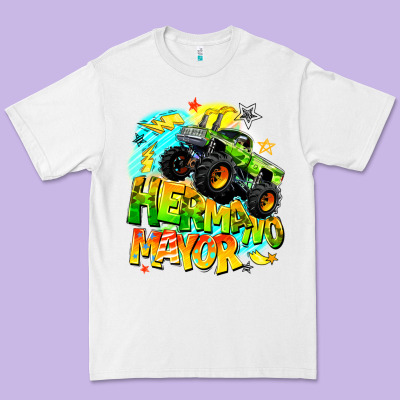 Hermano Mayor Premium Tee Designed By Barkaloodesign