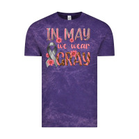 Cloud Purple In May We Wear Gray Vintage Tee - texasbilliewilder