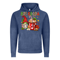 Vintage Denim hot cocoa gnome Vintage Hoodie - Zillion Design Studio