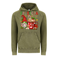 Vintage Olive hot cocoa gnome Vintage Hoodie - Zillion Design Studio