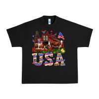 Black Barn in the USA Urban Heavy Tee - Neo Western