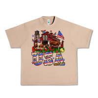 Burro Barn in the USA Urban Heavy Tee - Neo Western