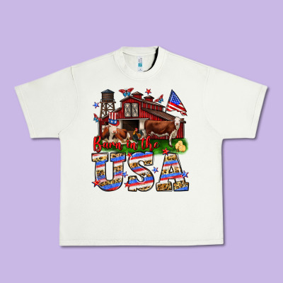 Barn In The Usa Urban Heavy Tee Designed By Neo Western