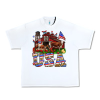 White Barn in the USA Urban Heavy Tee - Neo Western