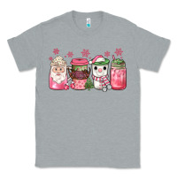 Heather Grey pink Christmas coffee Classic Tee - JahusDesignShop
