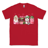 Red pink Christmas coffee Classic Tee - JahusDesignShop