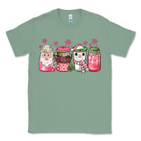 Sage pink Christmas coffee Classic Tee - JahusDesignShop