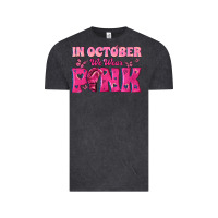 In October We Wear Pink Vintage Tee | Teevron