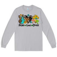 Moon Dust peace love cross Long Sleeve Tee - AdoDesignShop