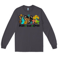 Smoke peace love cross Long Sleeve Tee - AdoDesignShop