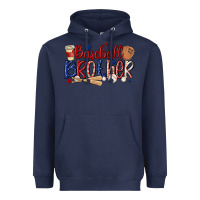 Navy baseball brother Heavyweight Hoodie - MaliasSmallBusiness
